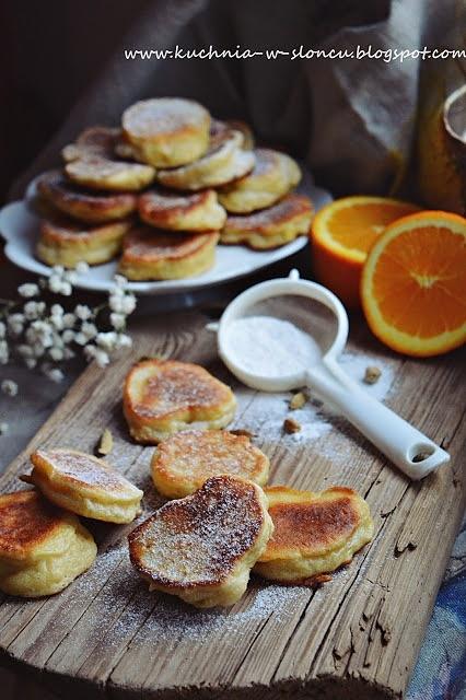 Aebleskiver - duńskie racuszki z pomarańczą i kardamonem na maślance
