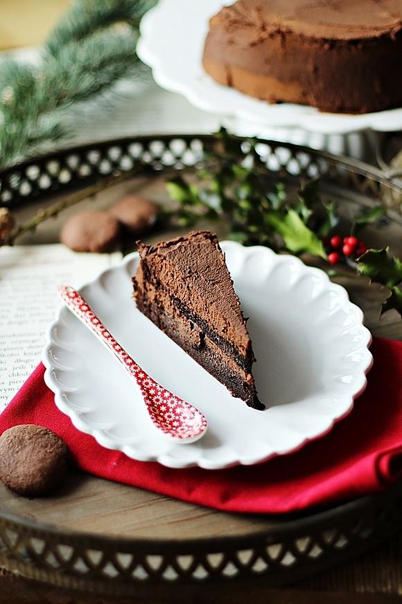 Tort truflowy mocno czekoladowy