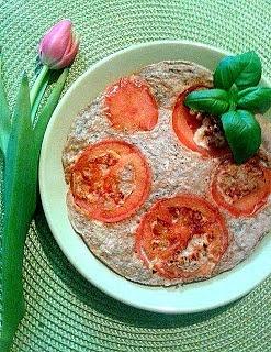 Omlet jajeczny z mąką teff bezglutenowy