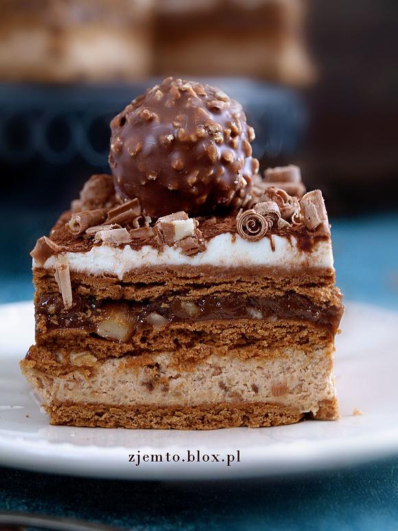 Ciasto Rocher bez pieczenia