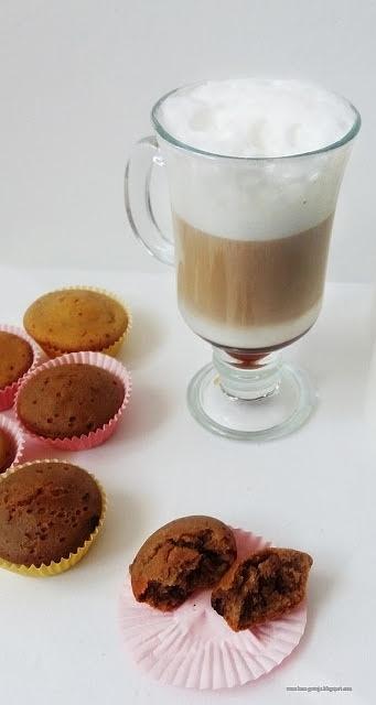 Cupcake z czekoladą