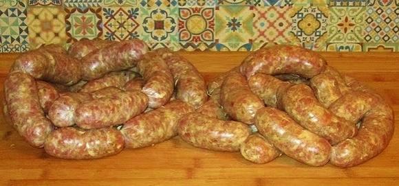 Biała kiełbasa domowa