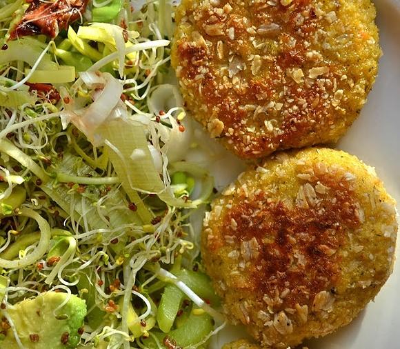 Kotlety ryżowe wegańskie bezglutenowe