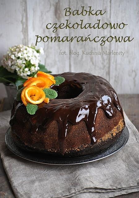 Babka czekoladowo-pomarańczowa puszysta i wilgotna