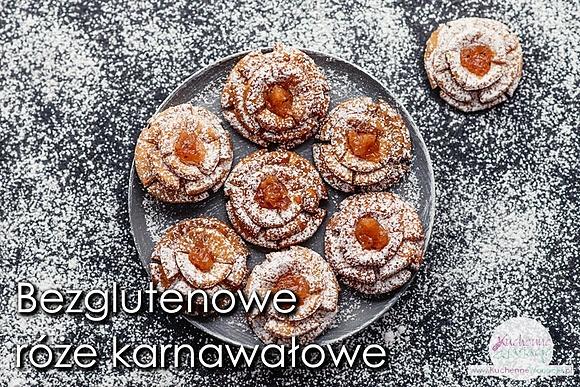 Bezglutenowe róże karnawałowe