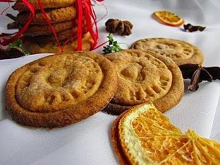 Imbirowo-miodowe ciasteczka kruche