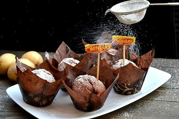 Czekoladowe muffinki z ziemniakami