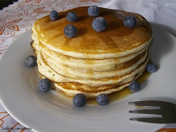 Amerykańskie placuszki - pancake przepis na puszyste placki