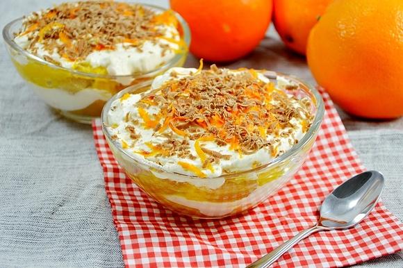 Tiramisu pomarańczowe