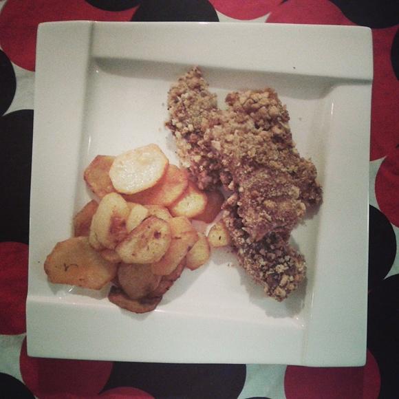 Pieczone fish and chips odchudzona wersja klasycznej przekąski