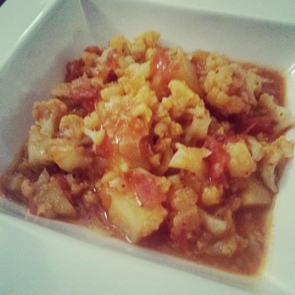 Curry z kalafiora