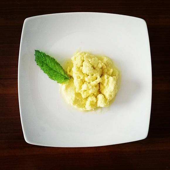 Sorbet ananasowo-kokosowy