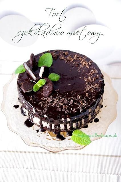Tort czekoladowo-miętowy