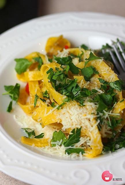 Tagliatelle aglio olio