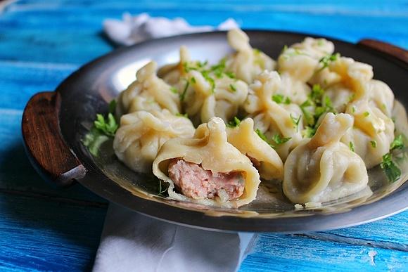 Chinkali z mięsem – gruzińskie pierożki