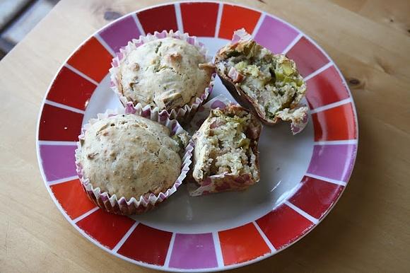 Muffinki z porem i kiełbasą