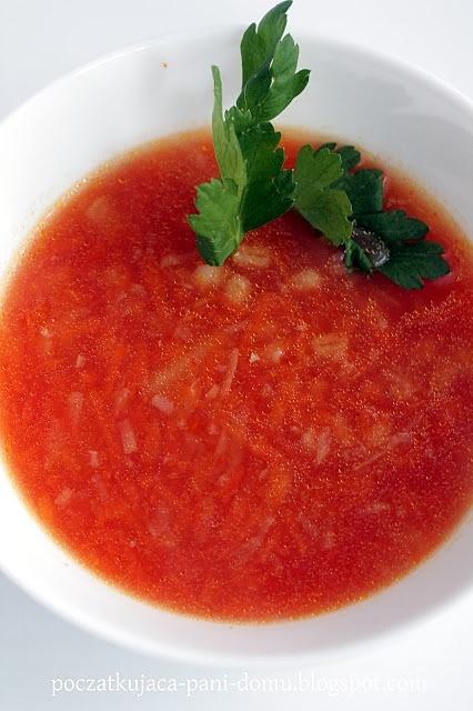Pomidorowy krupnik