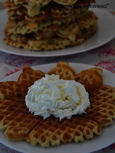 Gofry jęczmienno-orkiszowe