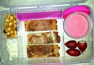Lunch box lchf nr 5 z keto pizzą bez glutenu i cukru