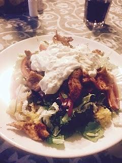 Lekki kebab z kurczaka z ryżem curry