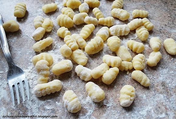 Gnocchi z ziemniaków i mąki pszennej