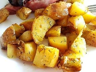 Ziemniaczana kosteczka w przyprawach