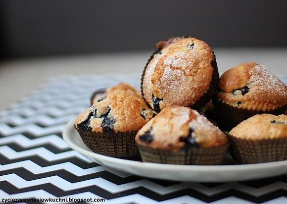 Muffiny z borówką amerykańską