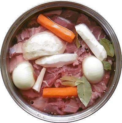 Wołowina w sosie chrzanowym
