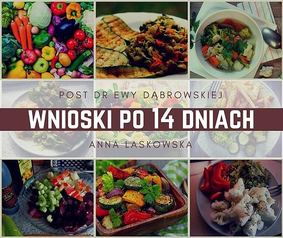 Wnioski po 14 dniach postu dr ewy dąbrowskiej