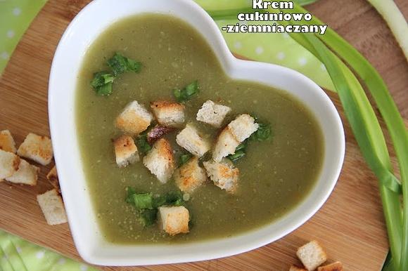 Krem cukiniowo-ziemniaczany