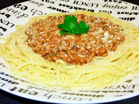 Spaghetti bolognese