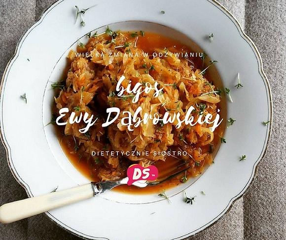 Postny bigos dieta dr Ewy Dąbrowskiej