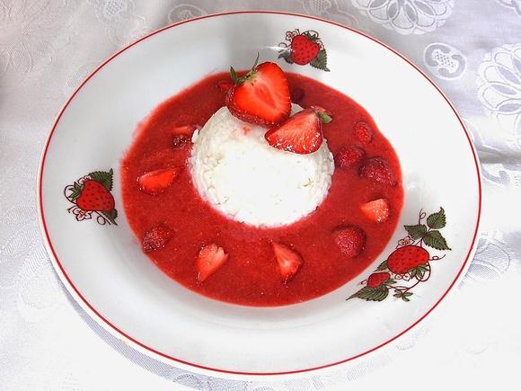 Truskawkowe risotto