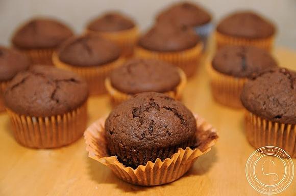 Muffiny z burakami