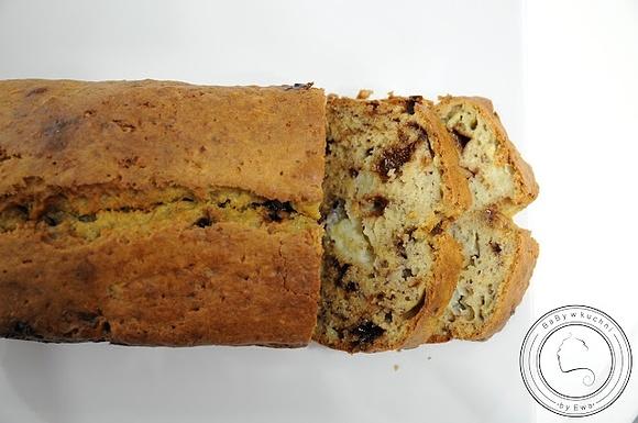 Chleb bananowy z jabłkami
