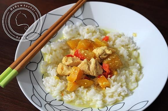 Curry z kurczakiem i mango