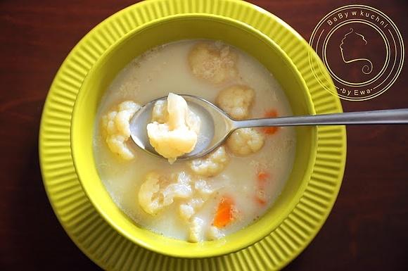 Zupa kalafiorowa na mleku