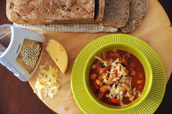 Zupa fasolowa według Piotra Kucharskiego