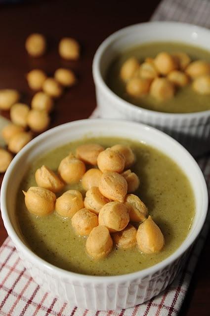 Zupa porowo-brokułowa