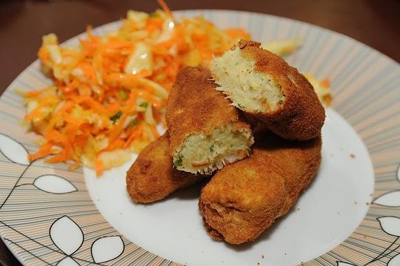 Krokiety rybno-ziemniaczane