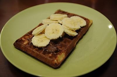 Gofry bananowe