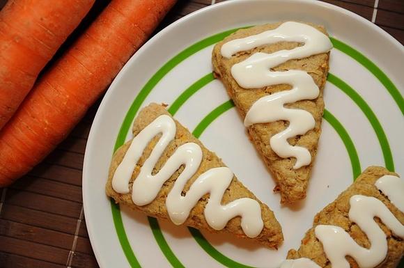 Marchewkowe scones na Wielkanoc
