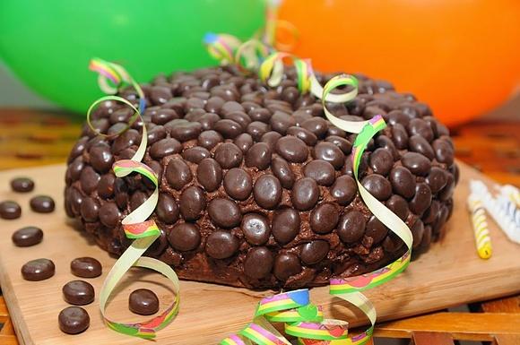 Podwójnie czekoladowy tort