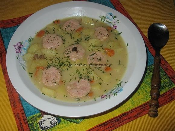 Zupa grzybowa z suszonych grzybów