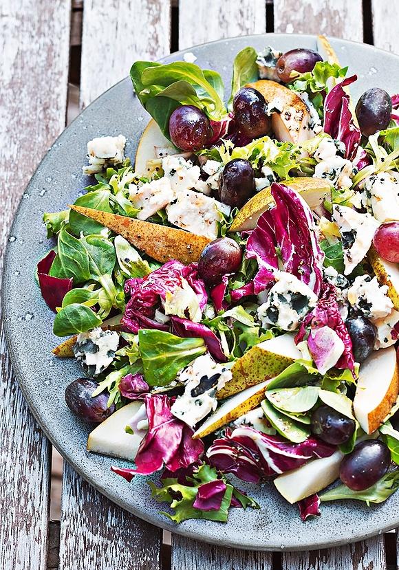 Sałatka z roquefort i radicchio