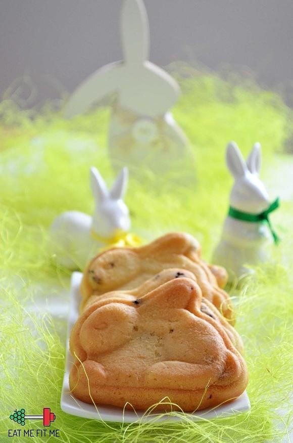 Muffinkowe króliczki z gorzką czekoladą