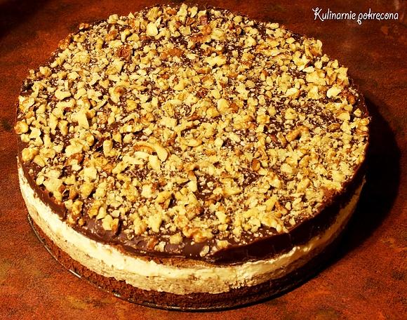 Tort orzechowo-mleczny