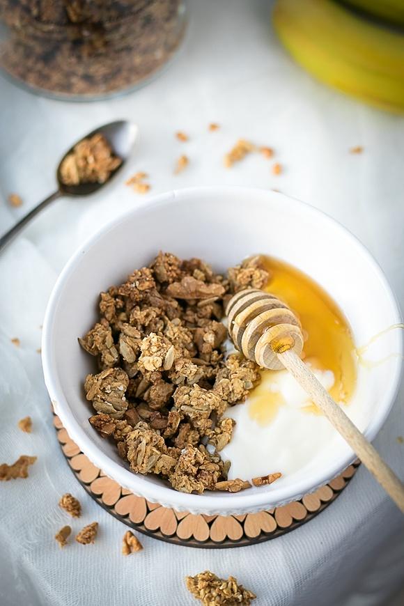 Granola bananowa
