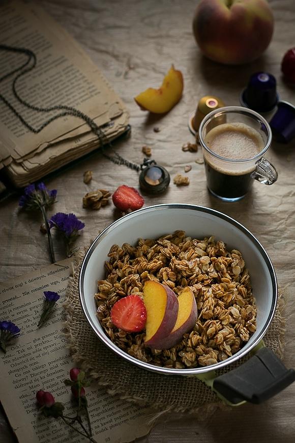 Ekspresowa granola z patelni
