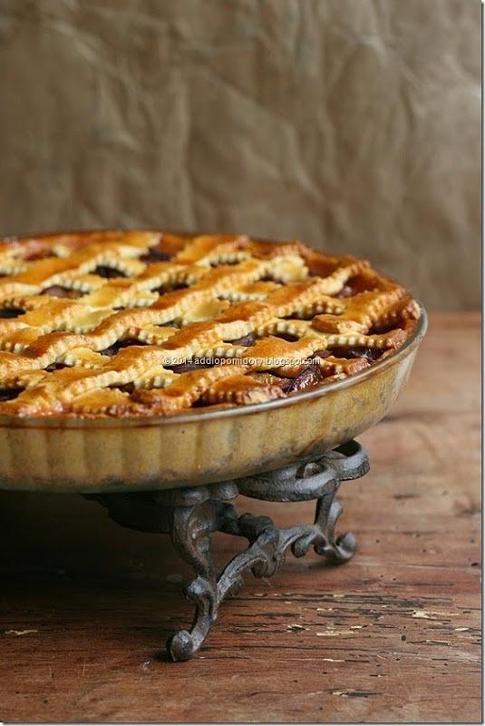 Crostata ze śliwkami